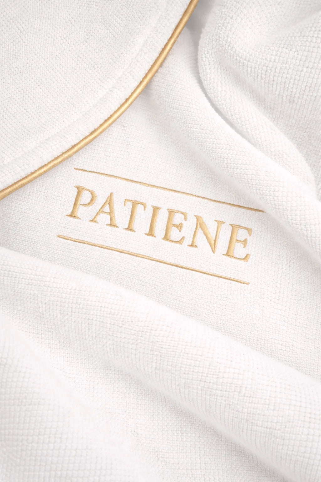 Patiene Vit Badrock/Morgonrock