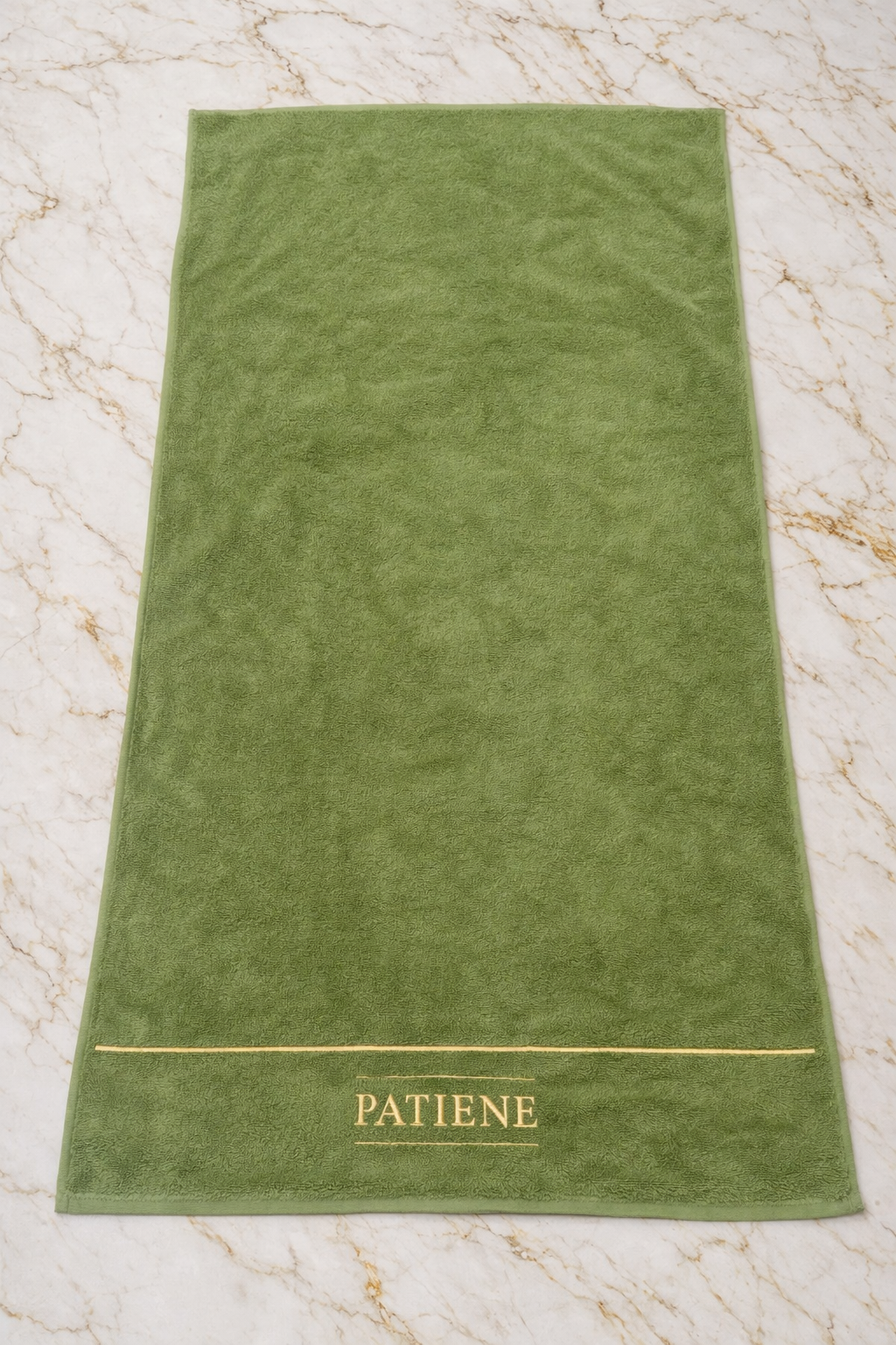 Patiene Olive Green Bath Towel