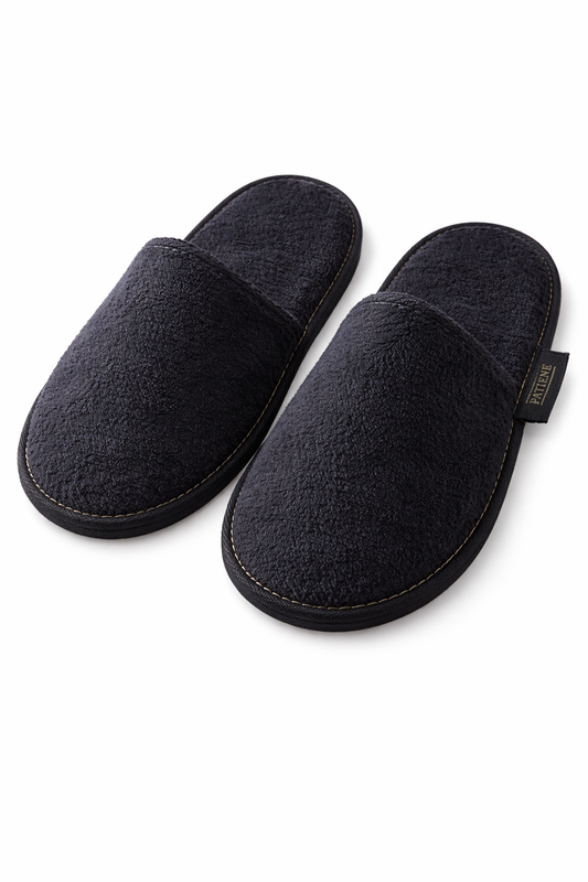 Patiene Svarta Hemmatofflor